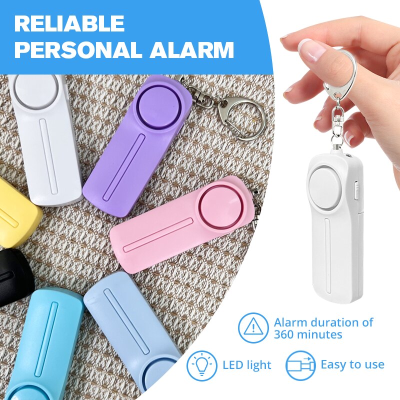 Personal Alarm Keychain - Allarme di sicurezza personale autodifesa 130dB