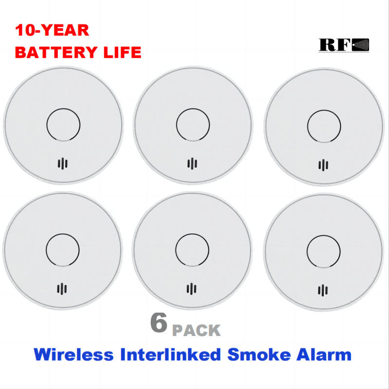 Smoke Detector Interconnected - Rilevatore di fumo interconnesso wireless Rilevatore