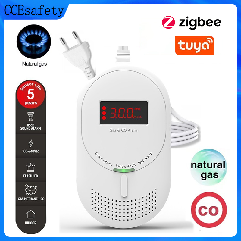 Co Detector Plug - Rilevatore di Gas e Monossido di
