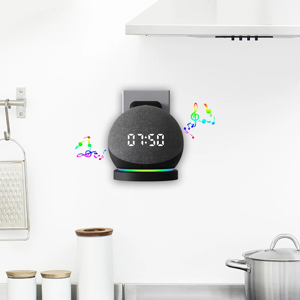 Amazon Speaker Echo Dot 5 - Supporto per montaggio a parete per