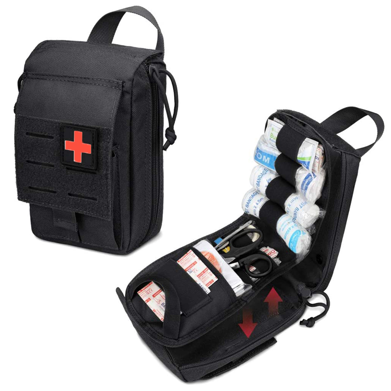 First Aid Bag Kit - Tactical Molle Kit di pronto soccorso