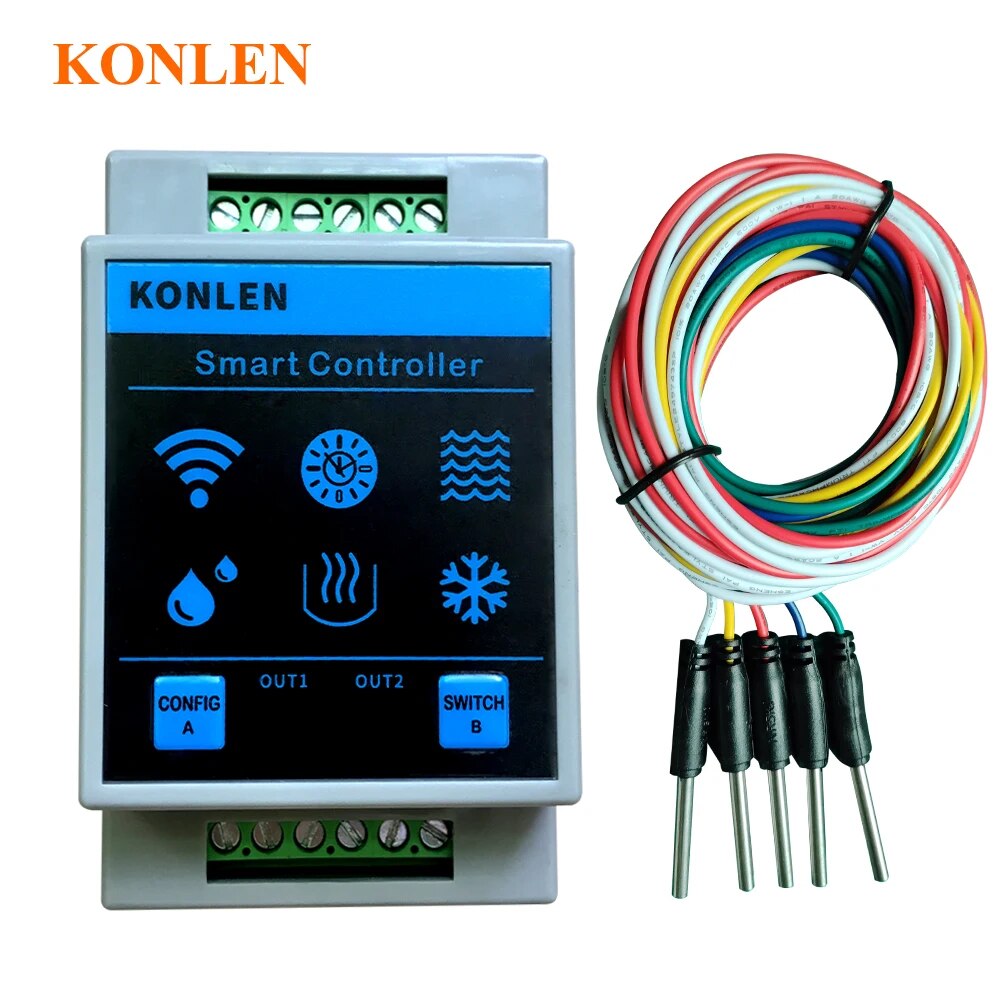 Water Alarm Sensor - KONLEN Tuya sensore di livello dell'acqua