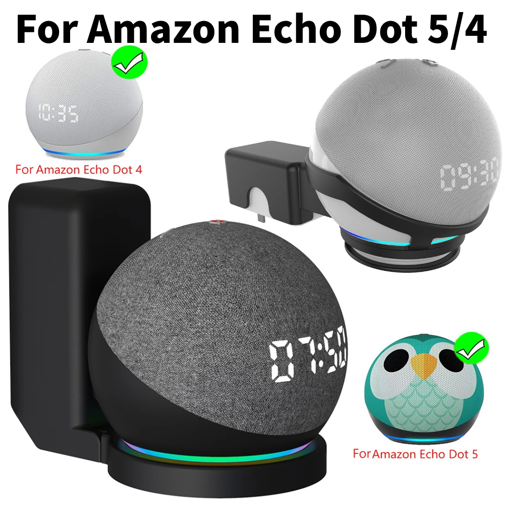 Amazon Speaker Echo Dot 5 - Supporto da parete portatile per Amazon