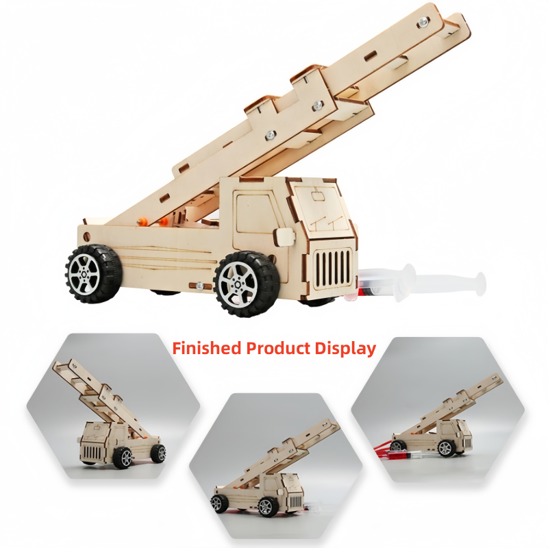 Fire Escape Ladder - Kit modello camion dei pompieri con