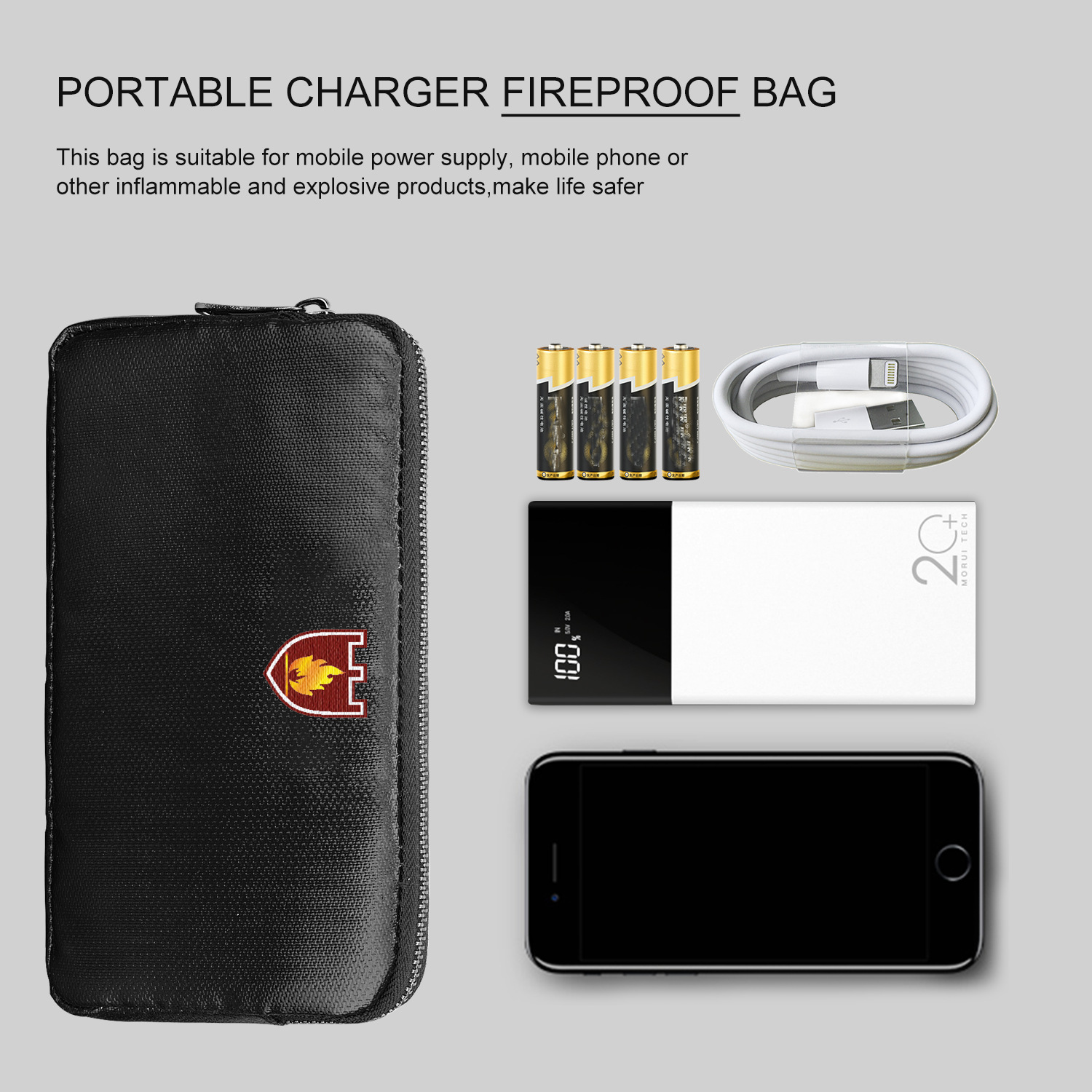 Fire Safe Document - Borsa Ignifuga per Documenti, Borsa Ignifuga