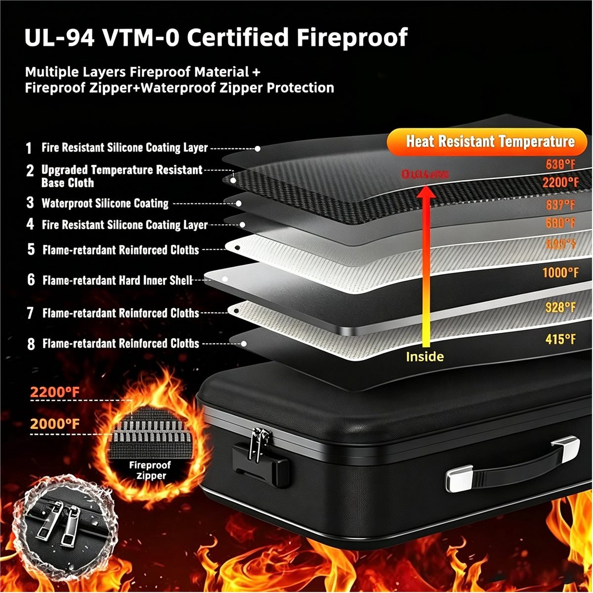 828328 Scatola Portadocumenti  - Fire Safe Document recensione e prezzo