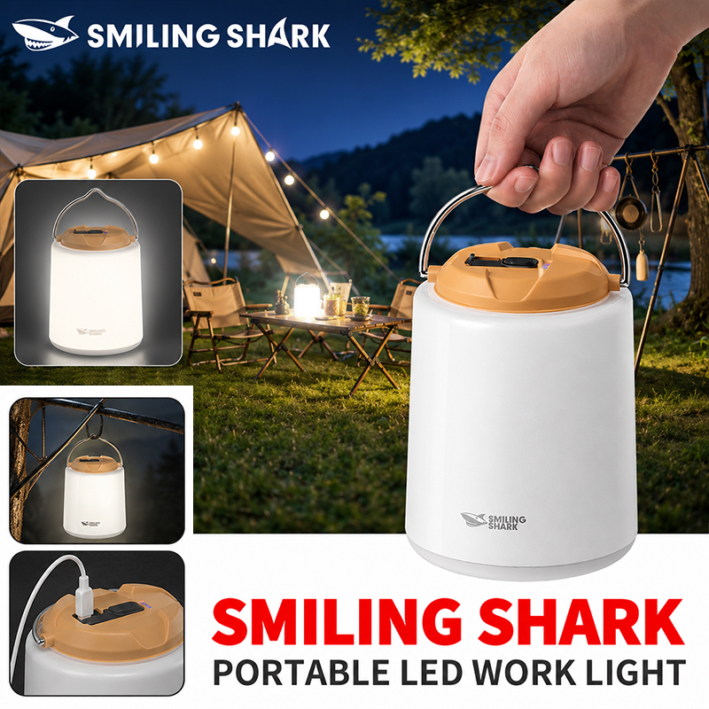 SMILING SHARK LED Luce da camp - Power Outage Light recensione e prezzo