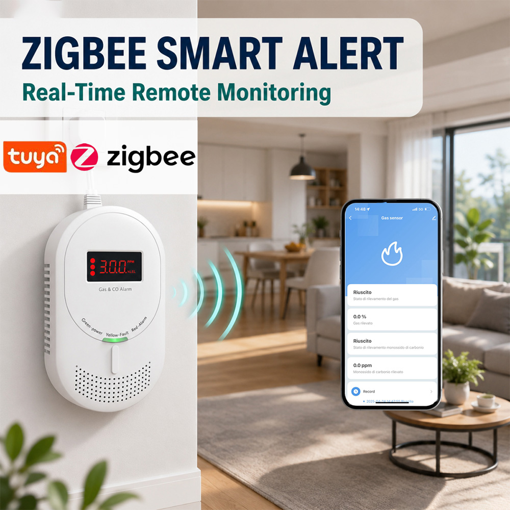 Rilevatore di Gas e Monossido  - Co Detector Plug recensione e prezzo