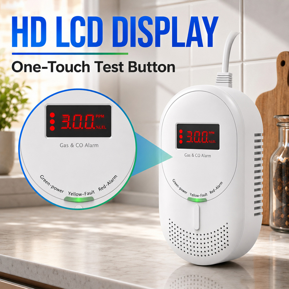 Rilevatore di Gas e Monossido  - Co Detector Plug recensione e prezzo