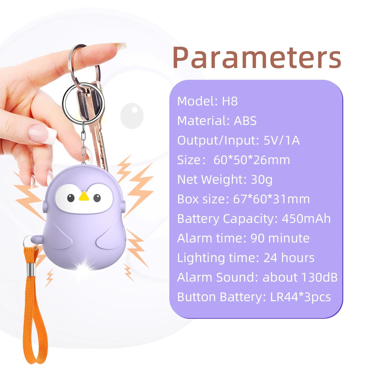 Allarme personale per autodife - Personal Alarm Keychain recensione e prezzo
