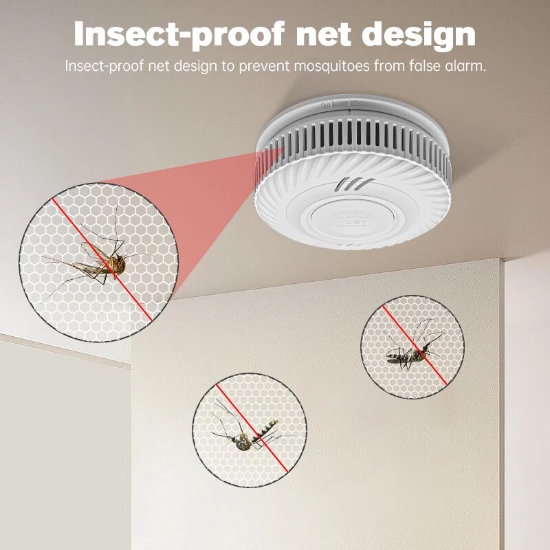 Avviso rilevatore di fumo 1pc, - Smoke Detector Interconnected recensione e prezzo