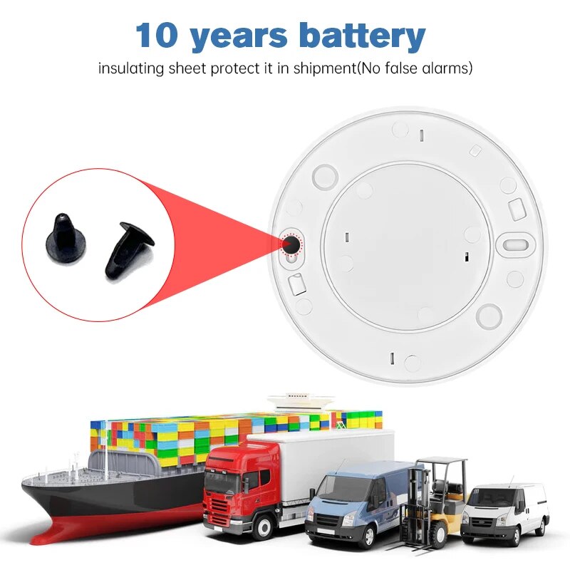 Avviso rilevatore di fumo 1pc, - Smoke Detector Interconnected recensione e prezzo