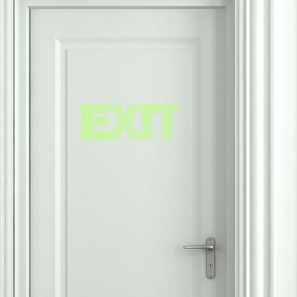 3 Pezzi Adesivi Luminosi per U - Emergency Exit Sign recensione e prezzo