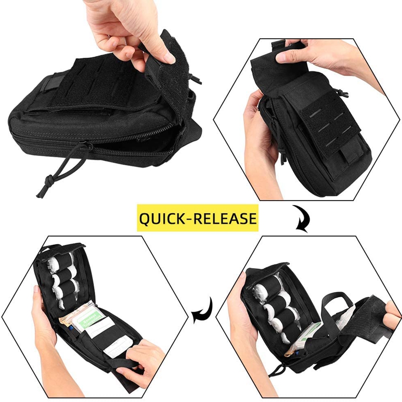 Tactical Molle Kit di pronto s - First Aid Bag Kit recensione e prezzo