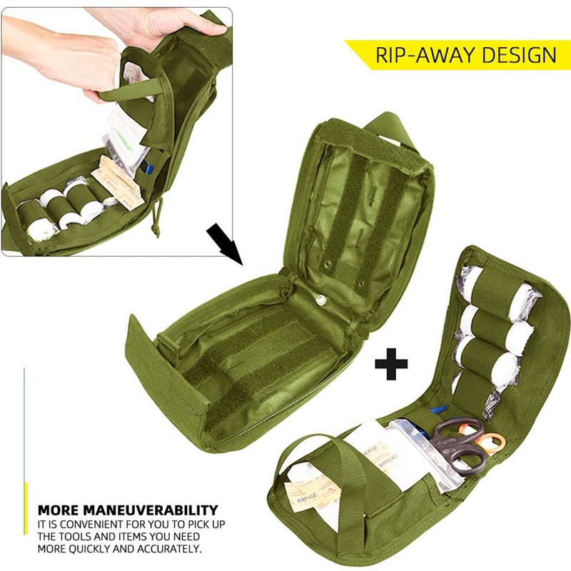Tactical Molle Kit di pronto s - First Aid Bag Kit recensione e prezzo