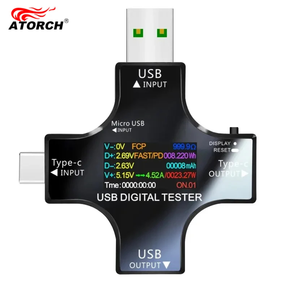 Tester USB DC Tipo-C PD Voltme - Co Detector Plug recensione e prezzo