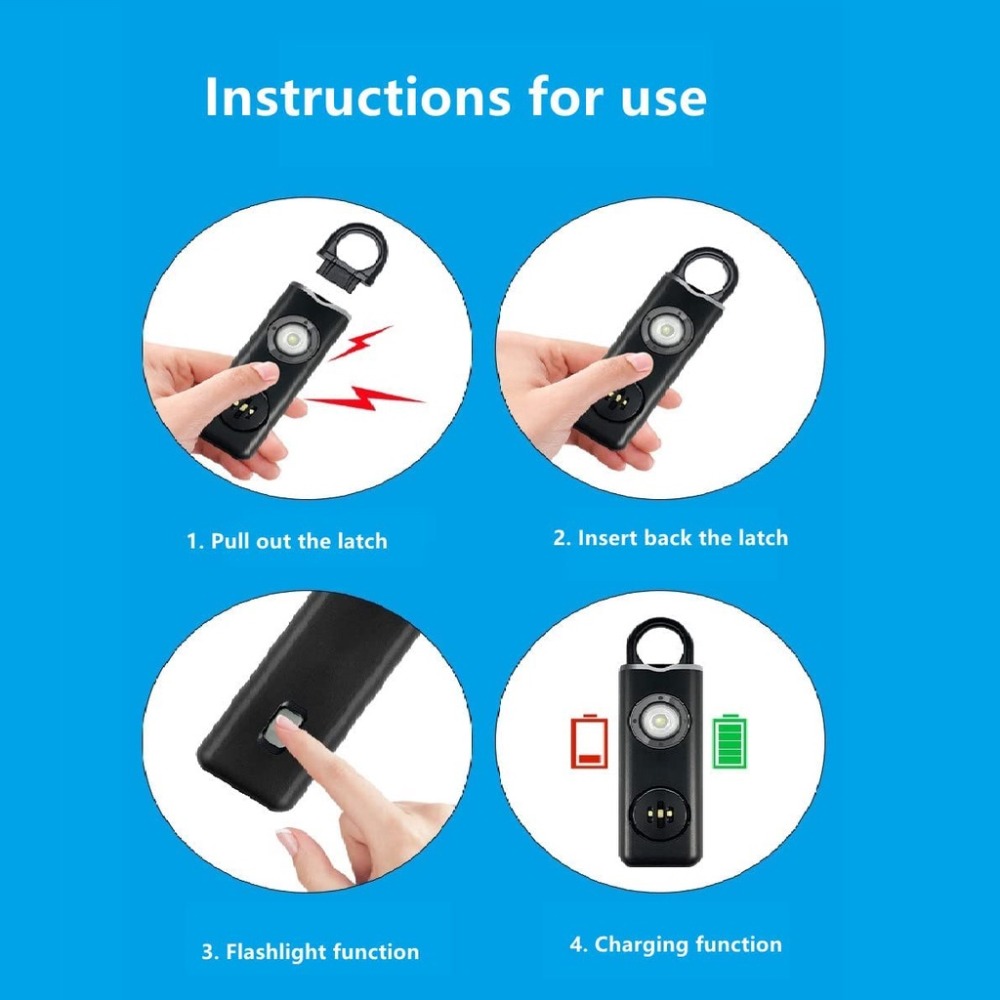 Allarme Personale ad Alto Volu - Personal Alarm Keychain recensione e prezzo