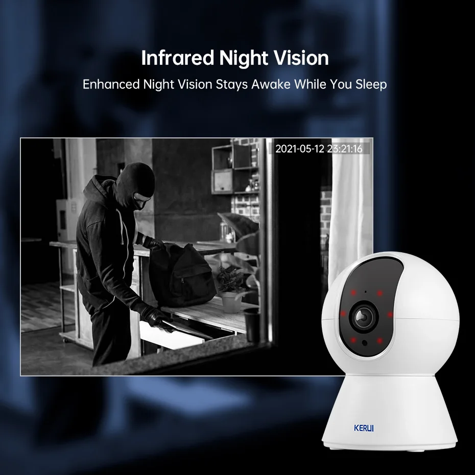 KERUI Telecamera IP WiFi 5MP 8 - Eufy Camera E220 recensione e prezzo