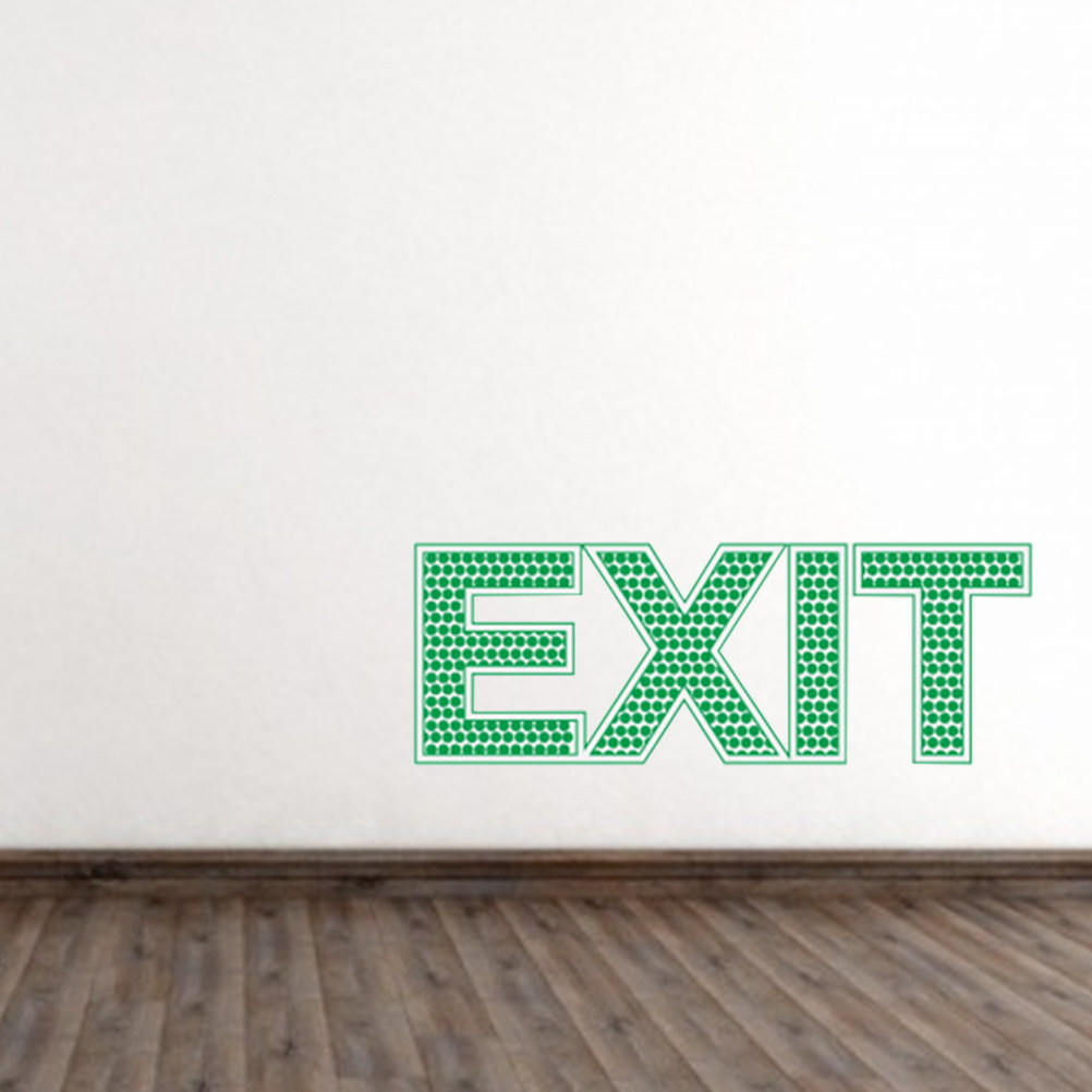 Adesivo di Sicurezza per Uscit - Emergency Exit Sign recensione e prezzo