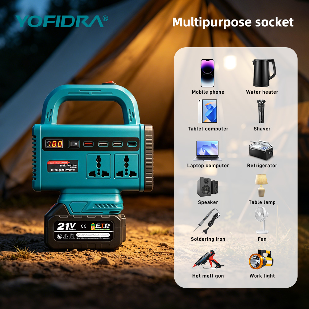 Inverter di potenza portatile  - Power Outage Light recensione e prezzo