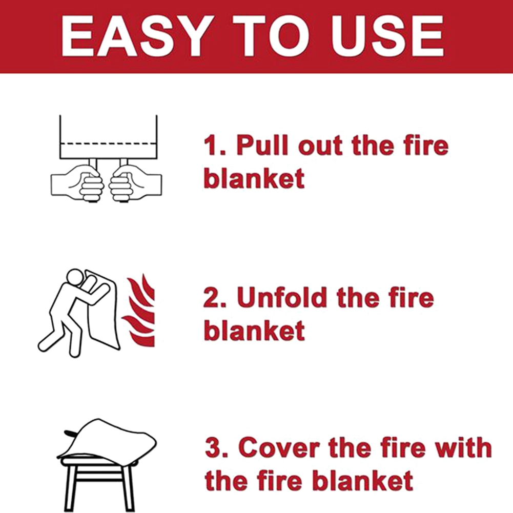 AED2-Manta antincendio di emer - Fire Blanket Kitchen recensione e prezzo