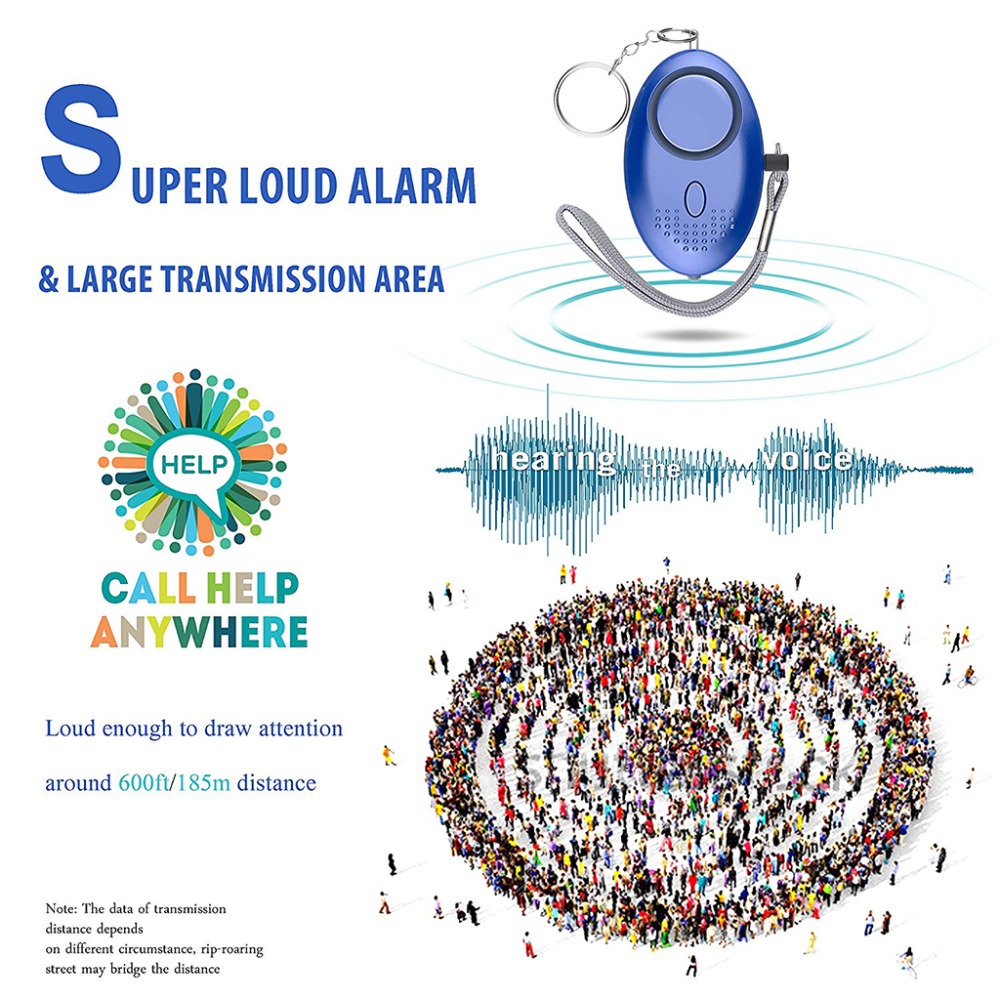 130dB Allarme di autodifesa An - Personal Alarm Keychain recensione e prezzo