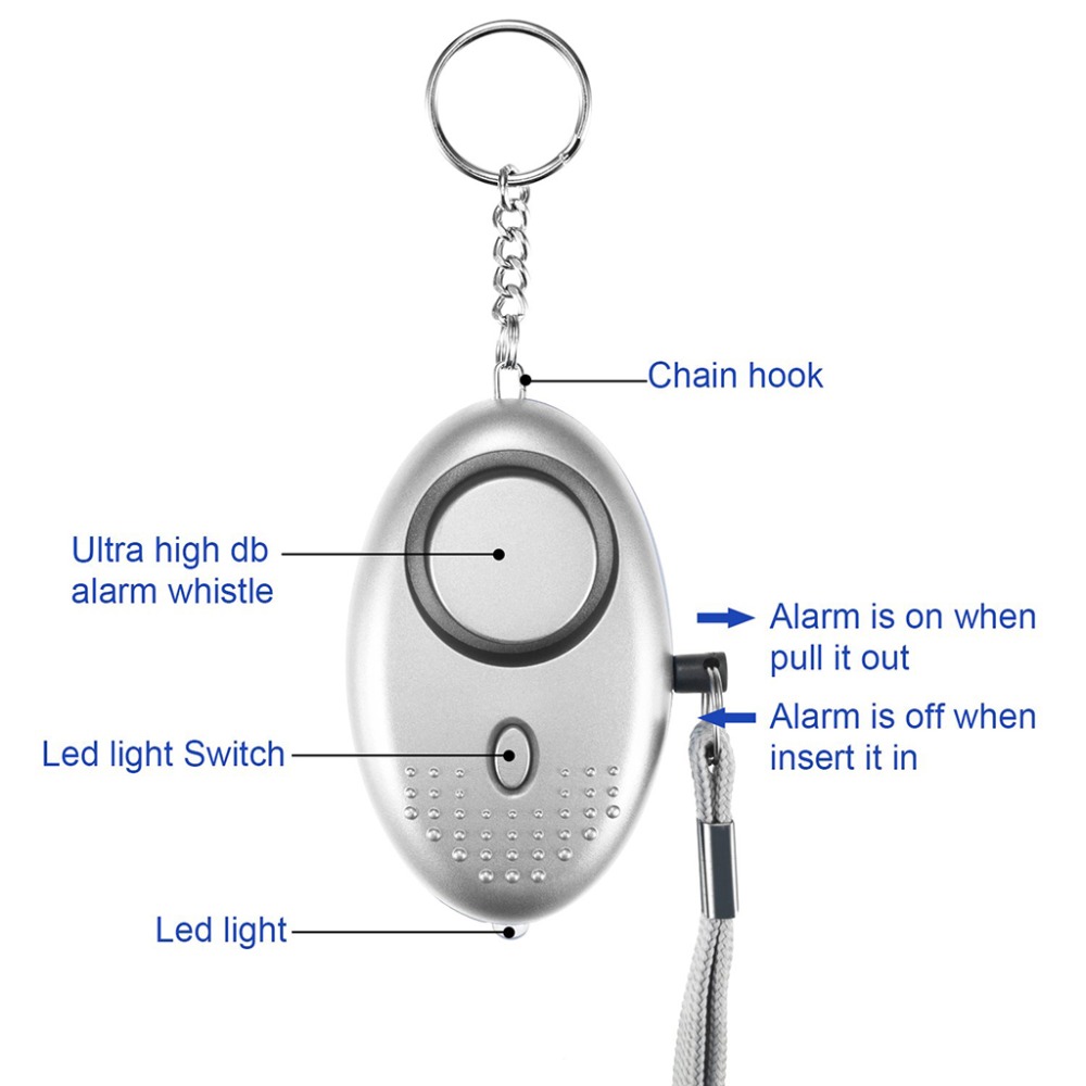130dB Allarme di autodifesa An - Personal Alarm Keychain recensione e prezzo