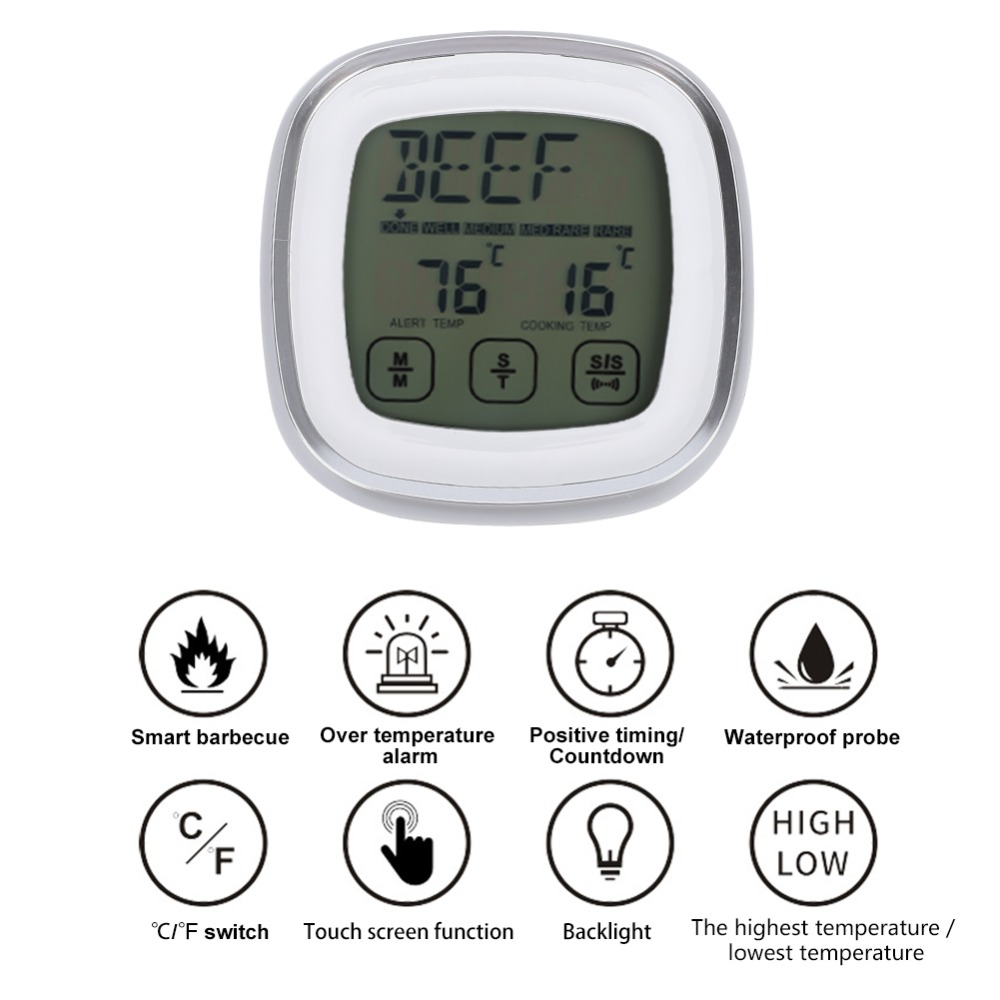 Termometro Digitale per Carne  - Pool Alarm Float recensione e prezzo