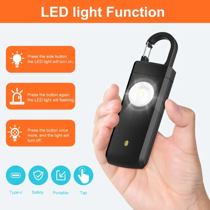 Torcia LED per autodifesa Port - Personal Alarm Keychain recensione e prezzo