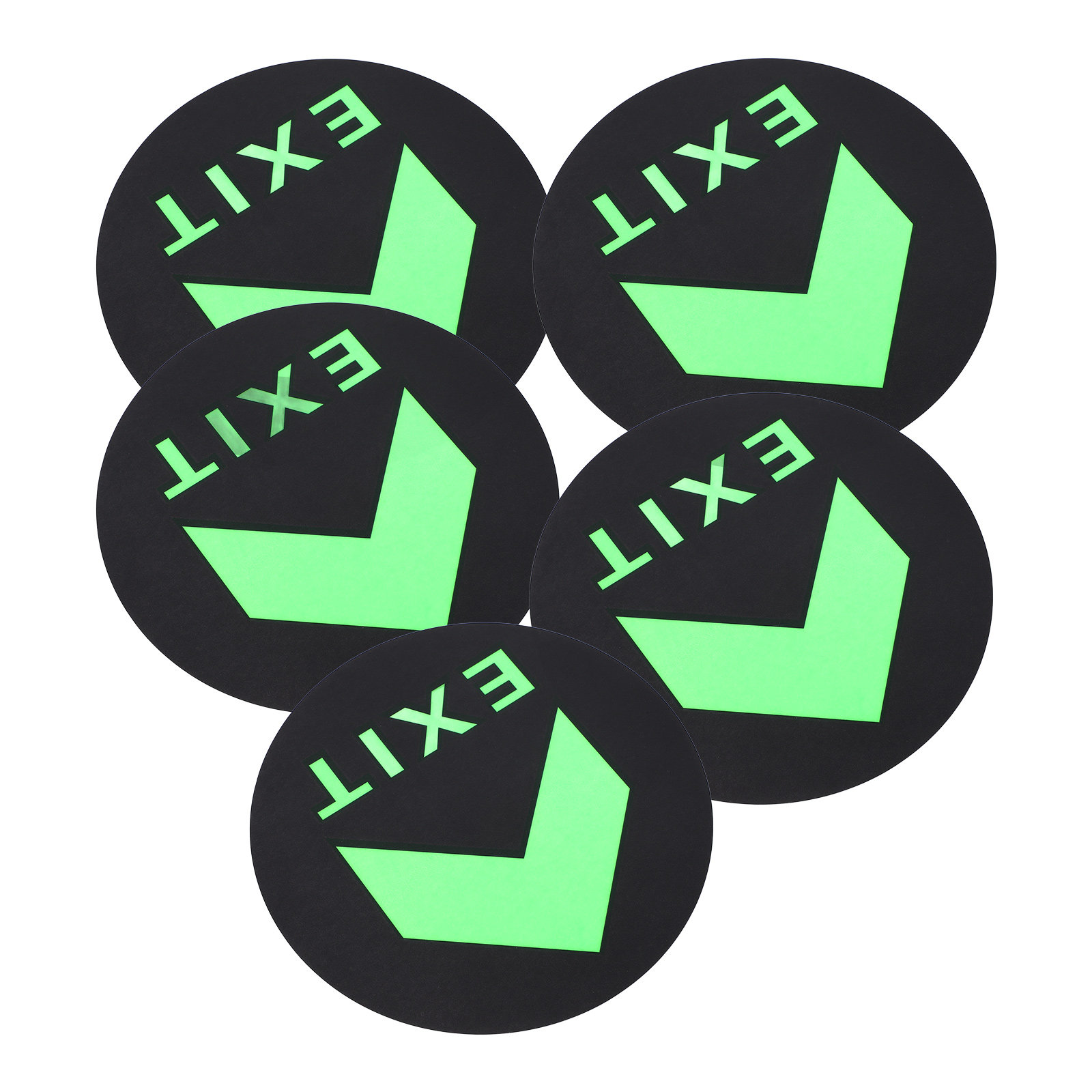 5 Pezzi Adesivi Luminosi al Bu - Emergency Exit Sign recensione e prezzo