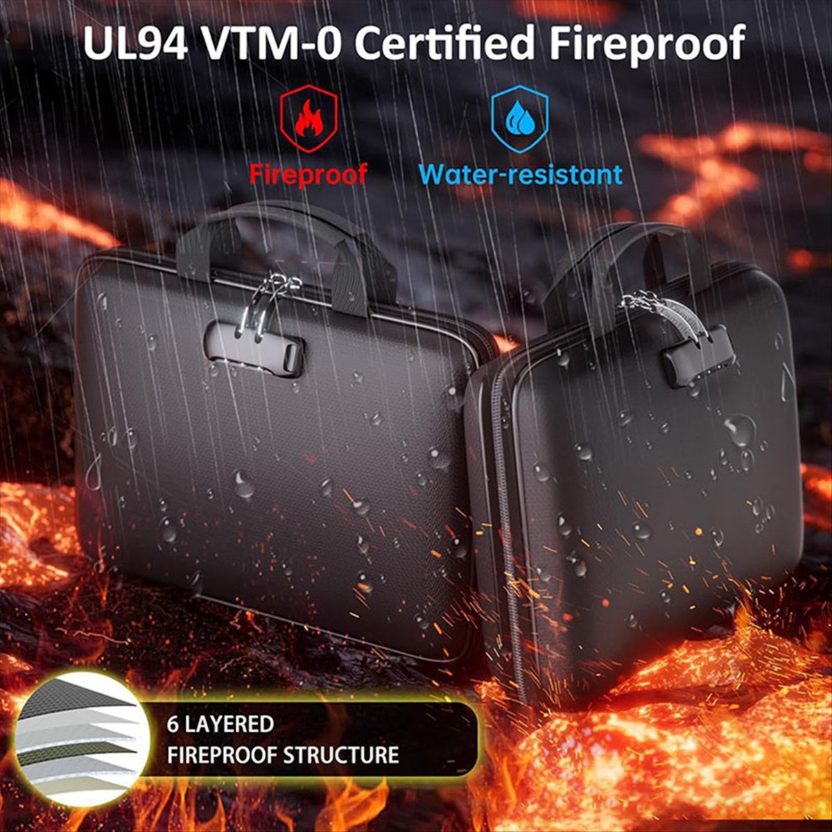 Scatola organizer per document - Fire Safe Document recensione e prezzo