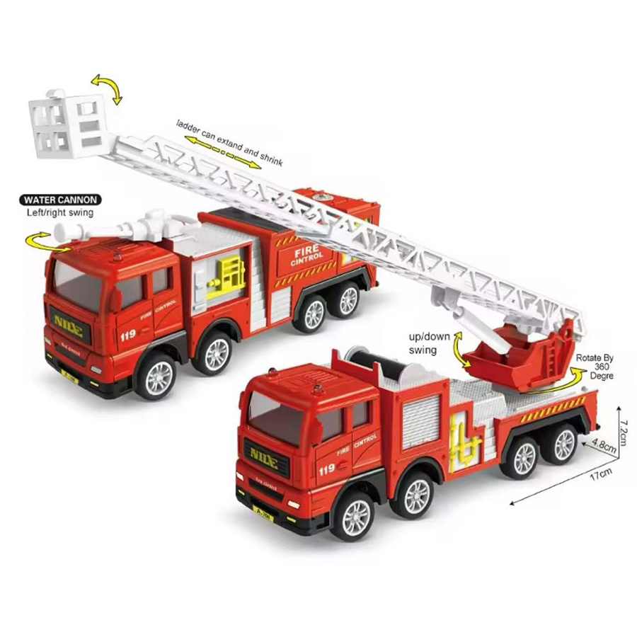 1pc-camion dei pompieri in leg - Fire Escape Ladder recensione e prezzo