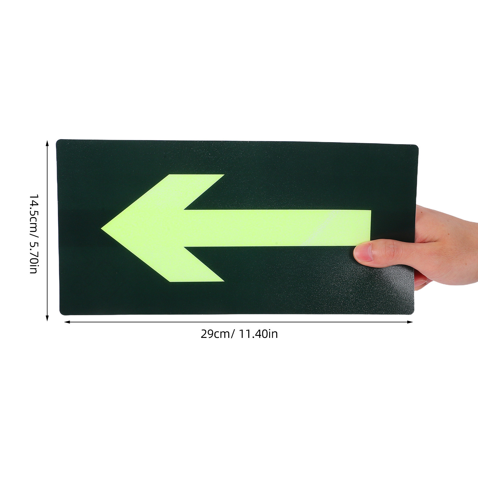8 adesivi con freccia luminosa - Emergency Exit Sign recensione e prezzo