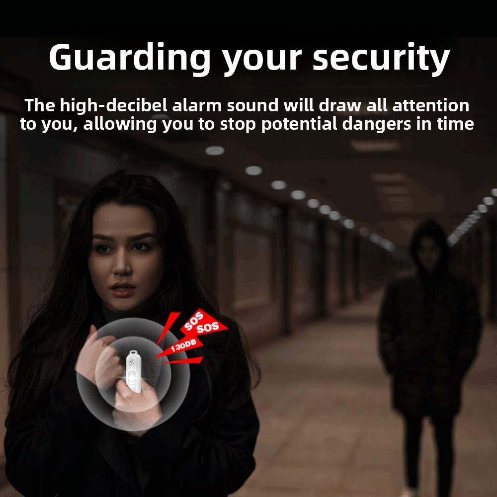 Luce di avvertimento di sicure - Personal Alarm Keychain recensione e prezzo
